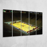 Virginia Tech Hokies Wall Art Cassell Coliseum Stadium Canvas Prints,Multi Panels B,Sport Stadium Art Prints, Fan Gift