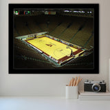 Virginia Tech Hokies Wall Art Cassell Coliseum Stadium Art Prints,Sport Stadium Art Prints, Fan Gift, Wall Decor