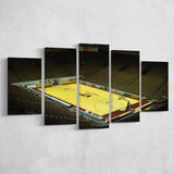 Virginia Tech Hokies Wall Art Cassell Coliseum Stadium Canvas Prints,Multi Panels,Sport Stadium Art Prints, Fan Gift