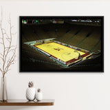 Virginia Tech Hokies Wall Art Cassell Coliseum Stadium Framed Canvas Prints,Sport Stadium Art Prints, Fan Gift