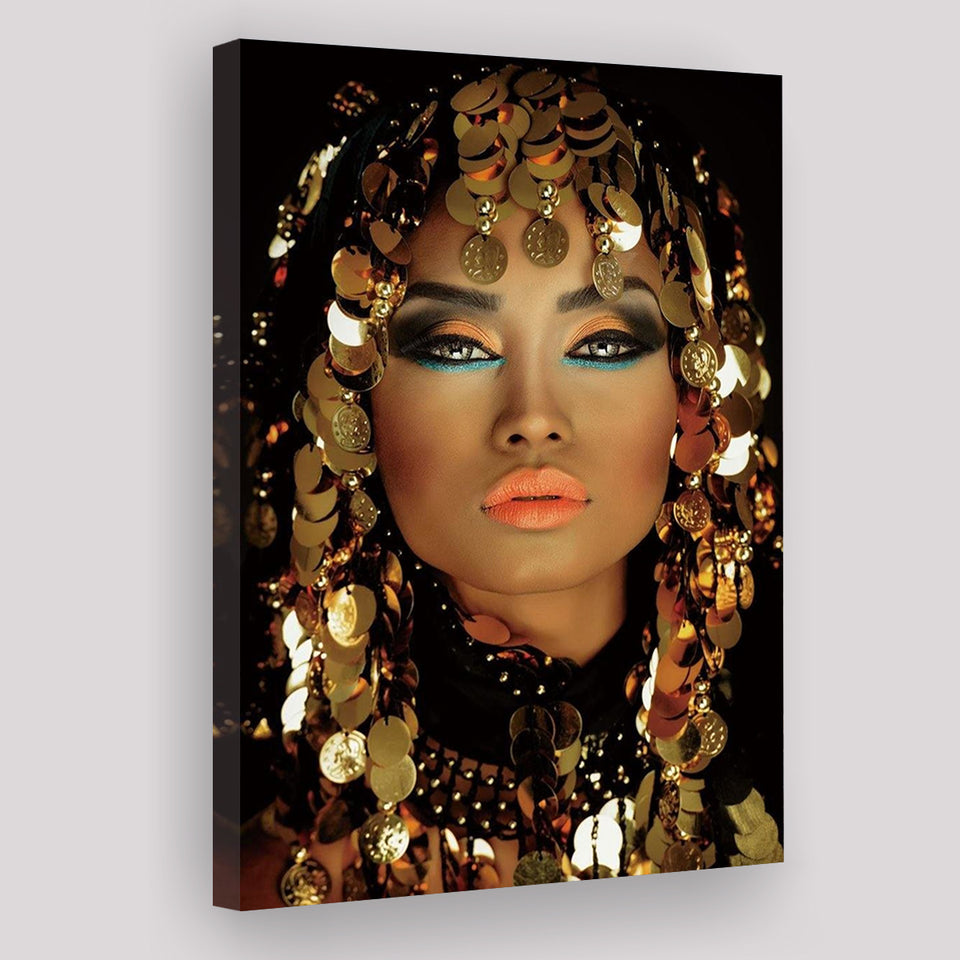 Woman Of Cairo Canvas Prints Wall Art Home Decor - Painting Canvas,Art Prints, Ready to hang
