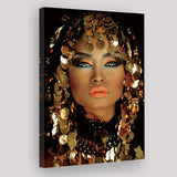 Woman Of Cairo Canvas Prints Wall Art Home Decor - Painting Canvas,Art Prints, Ready to hang