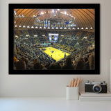WVU Mountaineers Wall Art WVU Coliseum Stadium Art Prints Basketball,Sport Stadium Art Prints, Fan Gift, Wall Decor