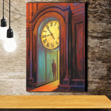 Walking Through The Time Life Canvas Prints Wall Art, Home Living Room Decor, Large Canvas