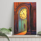 Walking Through The Time Life Canvas Prints Wall Art, Home Living Room Decor, Large Canvas