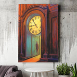 Walking Through The Time Life Canvas Prints Wall Art, Home Living Room Decor, Large Canvas