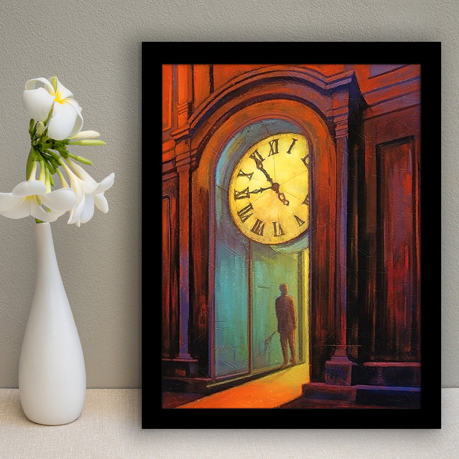 Walking Through The Time Life Framed Art Prints Wall Decor, Framed Picture, Large Picture