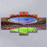 Wanda Metropolitano Stadium, Stadium Canvas, Sport Art, Large Canvas,V1 Multi Panels, Canvas Prints Wall Art Decor