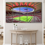 Wanda Metropolitano Stadium, Stadium Canvas, Sport Art, Gift for him,100 Multi Panels B, Canvas Prints Wall Art Decor