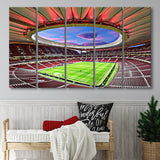 Wanda Metropolitano Stadium, Stadium Canvas, Sport Art, Gift for him,100 Multi Panels B, Canvas Prints Wall Art Decor