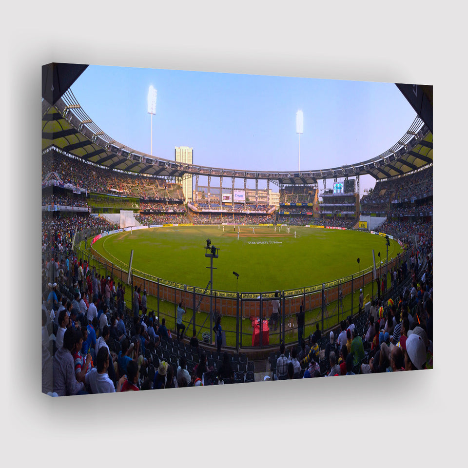 Wankhede Stadium in India, Stadium Canvas, Sport Art, Gift for him, Fan Gift, Canvas Prints Wall Art Decor