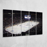 Washington Capitals Stadium Canvas Prints Verizon Center Wall Art Capital,Multi Panels B,Sport Stadium Art Prints, Fan Gift