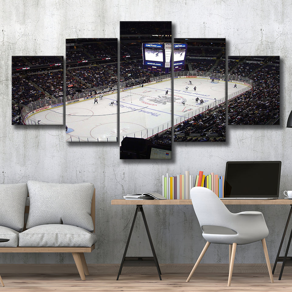Washington Capitals Stadium Canvas Prints Verizon Center Wall Art Capital,Multi Panels,Sport Stadium Art Prints, Fan Gift