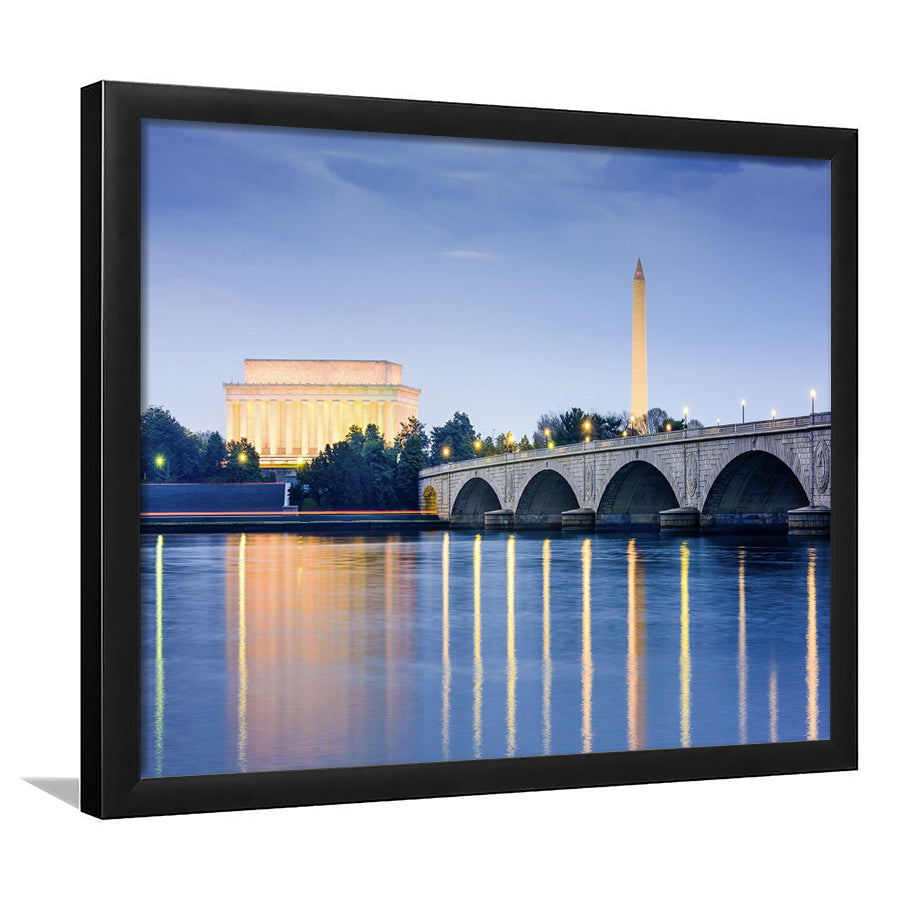 Washington City Framed Art Prints Wall Decor - Painting Prints, Framed Picture, Home Decor