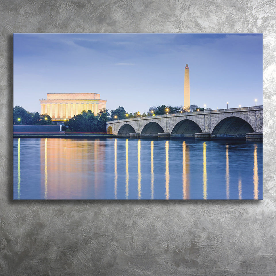 Washington City Canvas Prints Wall Art Decor - Paiting Canvas, Art Prints, Wall Decor, For Sale