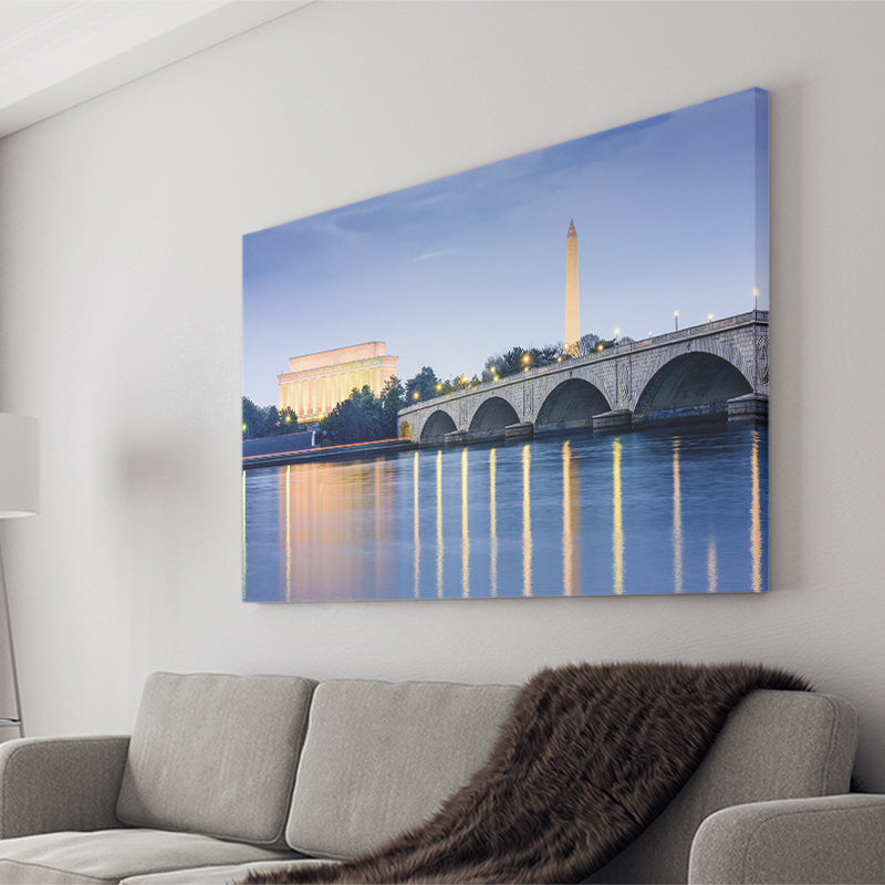 Washington City Canvas Prints Wall Art Decor - Paiting Canvas, Art Prints, Wall Decor, For Sale