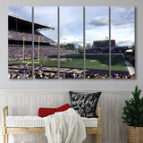 Washington Huskies Stadium Canvas Prints Husky Stadium Wall Art American,Multi Panels B,Sport Stadium Art Prints, Fan Gift