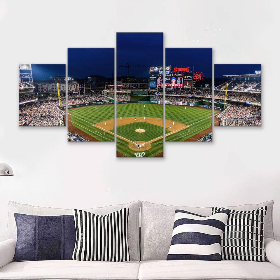 Nationals Baseball Stadium Art Print