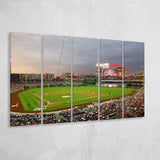 Washington Nationals Stadium Canvas Prints Nationals Park Wall Art Baseball,Multi Panels B,Sport Stadium Art Prints, Fan Gift