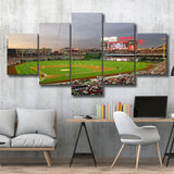 Washington Nationals Stadium Canvas Prints Nationals Park Wall Art Baseball,Multi Panels,Sport Stadium Art Prints, Fan Gift