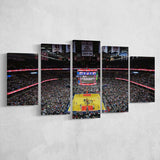 Washington Wizards Stadium Canvas Prints Capital One Arena Wall Art,Multi Panels,Sport Stadium Art Prints, Fan Gift