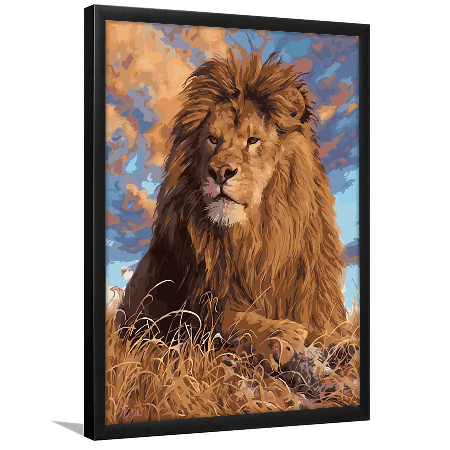 Watchful Eyes Abstract Art Wrapped Framed Art Print Wall Decor - Painting Art, Framed Picture, Home Decor
