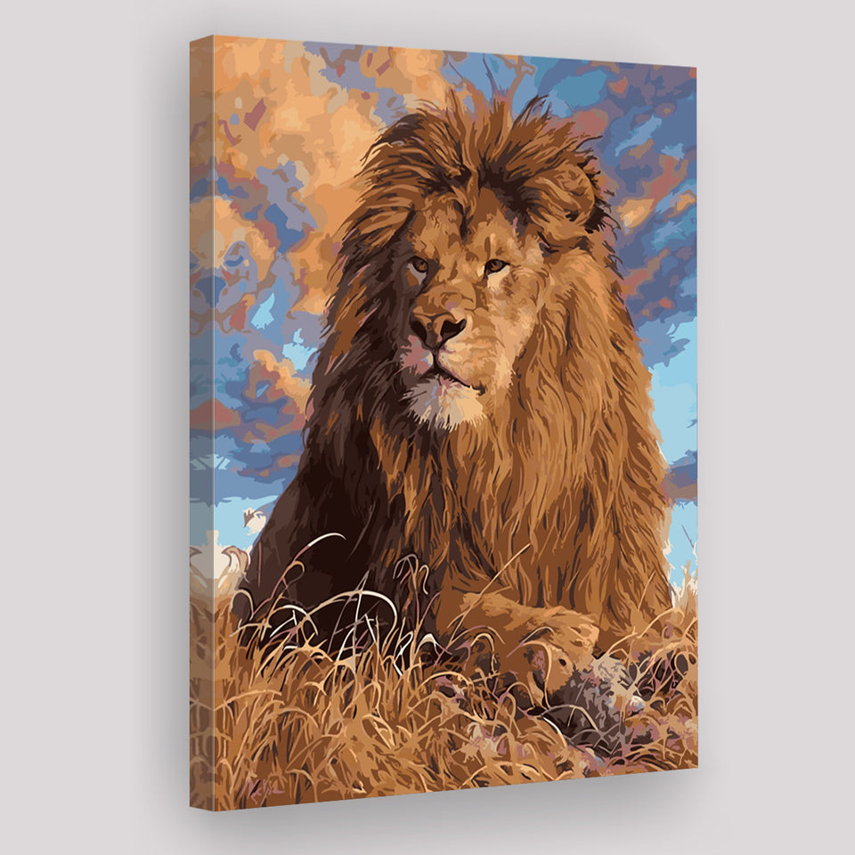 Watchful Eyes Abstract Art Wrapped Canvas Prints Wall Art - Painting Canvas, Wall Decor, Home Decor
