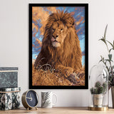 Watchful Eyes Abstract Art Wrapped Framed Art Print Wall Decor - Painting Art, Framed Picture, Home Decor