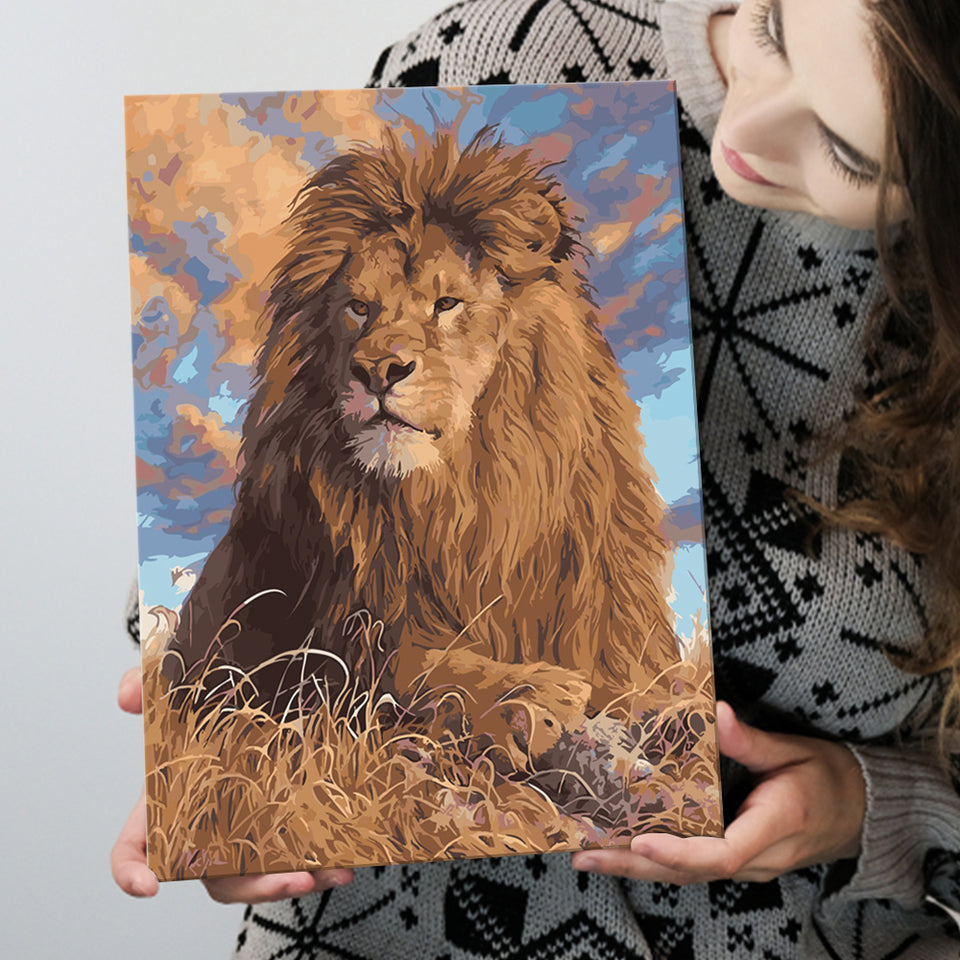 Watchful Eyes Abstract Art Wrapped Canvas Prints Wall Art - Painting Canvas, Wall Decor, Home Decor