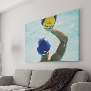 Water Polo, Water Polo Canvas Prints Wall Art Home Decor - Painting Canvas, Ready to hang