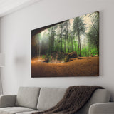 Waterfall Art Forest Canvas Prints Wall Art Decor - Painting Canvas,Home Decor, Ready to Hang