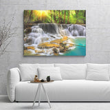 Waterfall Nature Beauty Canvas Wall Art - Canvas Prints, Prints For Sale, Painting Canvas,Canvas On Sale