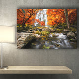 Waterfall Scenery Canvas Prints Wall Art - Canvas Painting, Painting Art, Prints for Sale, Wall Decor, Home Decor