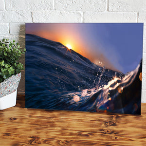 Waves Ocean Canvas Wall Art - Canvas Prints, Prints For Sale, Painting Canvas,Canvas On Sale 