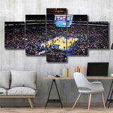 Wells Fargo Center Stadium Canvas Prints Philadelphia 76ers Wall Art,Multi Panels,Sport Stadium Art Prints, Fan Gift