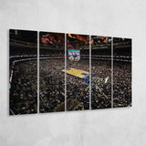 Wells Fargo Center, Stadium Canvas, Sport Art, Gift for him,100 Multi Panels B, Canvas Prints Wall Art Decor