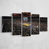 Wells Fargo Center, Stadium Canvas, Sport Art, Large Canvas,V1 Multi Panels, Canvas Prints Wall Art Decor