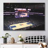 Wells Fargo Center, Stadium Canvas, Sport Art, Gift for him, Fan Gift, Canvas Prints Wall Art Decor