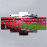 Wembley Stadium Canvas Prints London Wall Art Football Stadium,Multi Panels,Sport Stadium Art Prints, Fan Gift