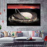 Wembley Stadium, Stadium Canvas, Sport Art, Gift for him, Framed Canvas Prints Wall Art Decor, Framed Picture