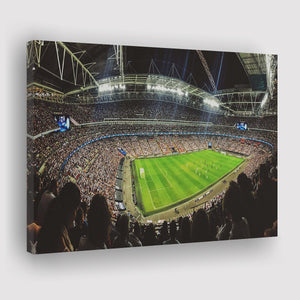 Wembley Stadium Wall Art Football Stadium Canvas Prints Sport,Sport Stadium Art Prints, Fan Gift, Wall Decor