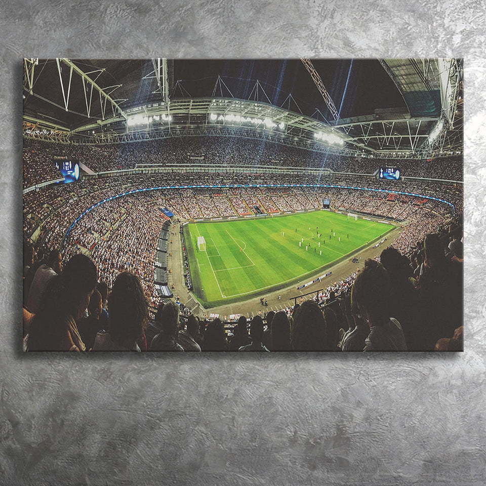 Wembley Stadium Wall Art Football Stadium Canvas Prints Sport,Sport Stadium Art Prints, Fan Gift, Wall Decor
