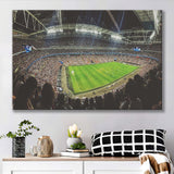 Wembley Stadium Wall Art Football Stadium Canvas Prints Sport,Sport Stadium Art Prints, Fan Gift, Wall Decor