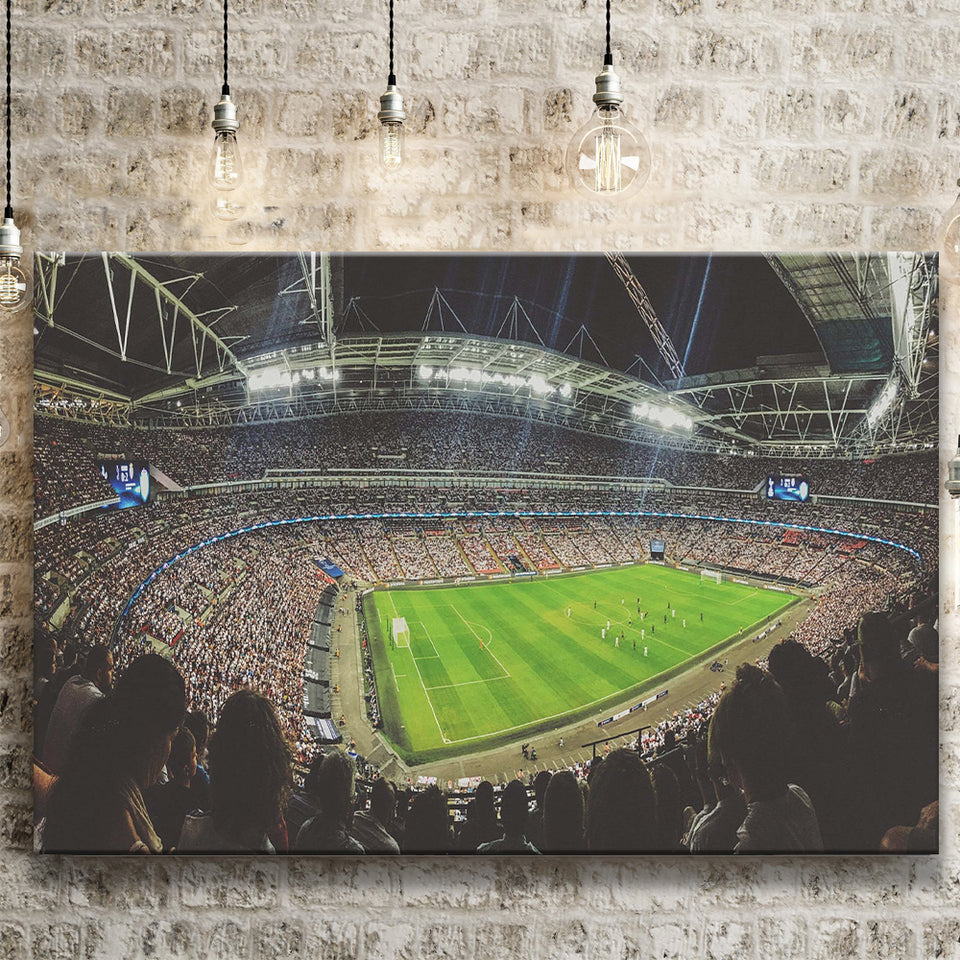 Wembley Stadium Wall Art Football Stadium Canvas Prints Sport,Sport Stadium Art Prints, Fan Gift, Wall Decor