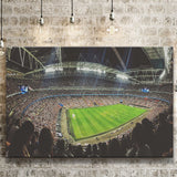 Wembley Stadium Wall Art Football Stadium Canvas Prints Sport,Sport Stadium Art Prints, Fan Gift, Wall Decor