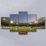 West Ham London Stadium, Stadium Canvas, Sport Art, Large Canvas, Multi Panels, Canvas Prints Wall Art Decor