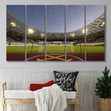 West Ham London Stadium, Stadium Canvas, Sport Art, Gift for him, Multi Panels B, Canvas Prints Wall Art Decor