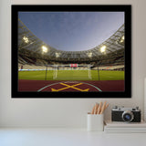 West Ham London Stadium, Stadium Canvas, Sport Art, Gift for him, Framed Art Prints Wall Art Decor, Framed Picture