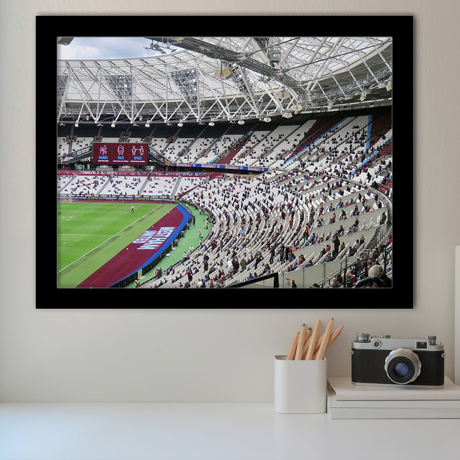 West Ham United Stadium Art Prints London Stadium Wall Art,Sport Stadium Art Prints, Fan Gift, Wall Decor