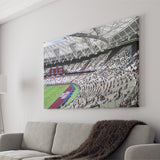 West Ham United Stadium Canvas Prints London Stadium Wall Art,Sport Stadium Art Prints, Fan Gift, Wall Decor